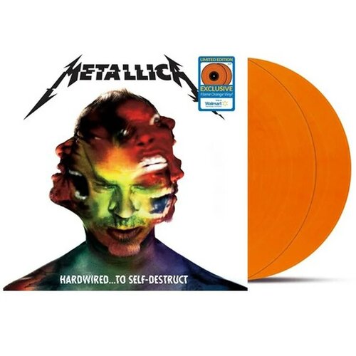 Metallica - Hardwired. To Self-Destruct 2 LP (виниловая пластинка)(оранжевый)