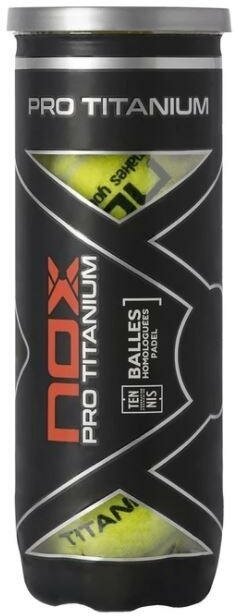 Мячи для падел Nox Pro Titanium (3 шт.)