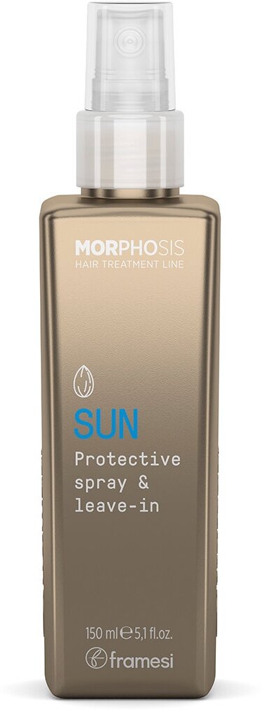 Спрей солнцезащитный FRAMESI MORPHOSIS HAIR TREATMENT LINE SUN PROTECTIVE SPRAY & LEAVE-IN, 150 мл