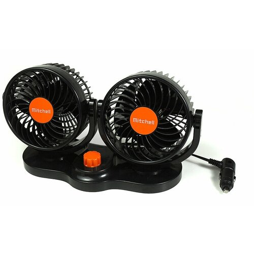 Вентилятор автомобильный двойной 24V с подставкой Turbo 267100₽