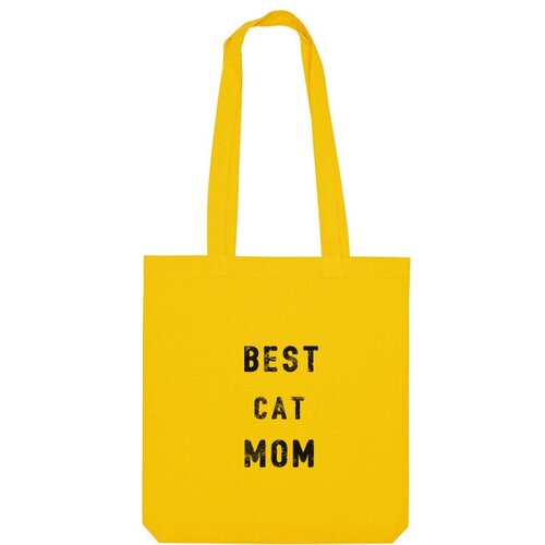 Сумка шоппер Us Basic, желтый happy mother s day best mom ever cute women s mom t shirt