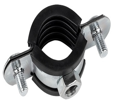 фото Хомут стальной 1 1/2 (47-52мм), с уплотнителем hsu1112 EKF