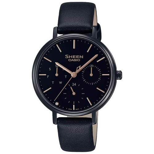 фото Японские наручные часы casio sheen she-4541bl-1a