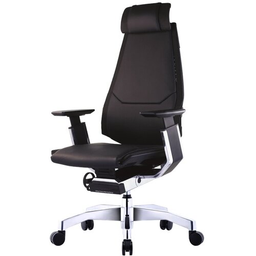 Эргономичное кожаное кресло для руководителя GeniDia LUX