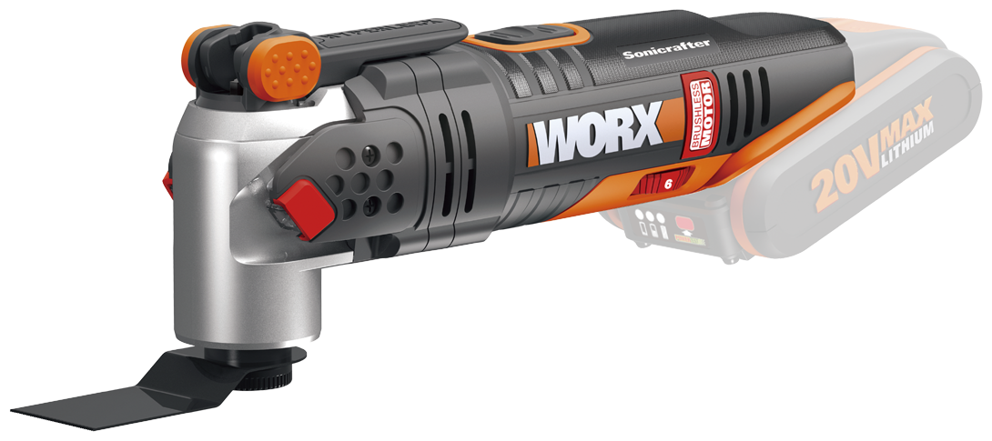 Реноватор аккумуляторный Worx WX693.9, без АКБ и ЗУ