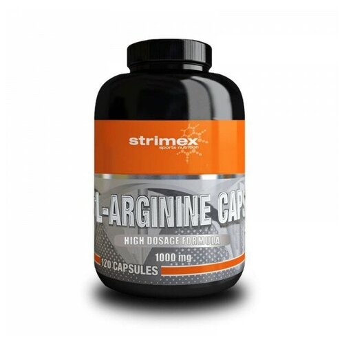 Аргинин и N.O. бустеры Strimex L-Arginine 800 mg 120 капс. swanson l arginine 500 mg 200 капс