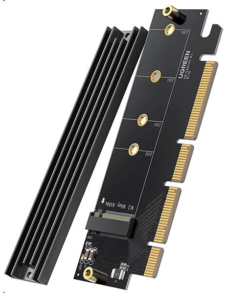 Контроллер Ugreen CM465 PCIe 4.0 - M.2 NVMe Expansion Card 30715