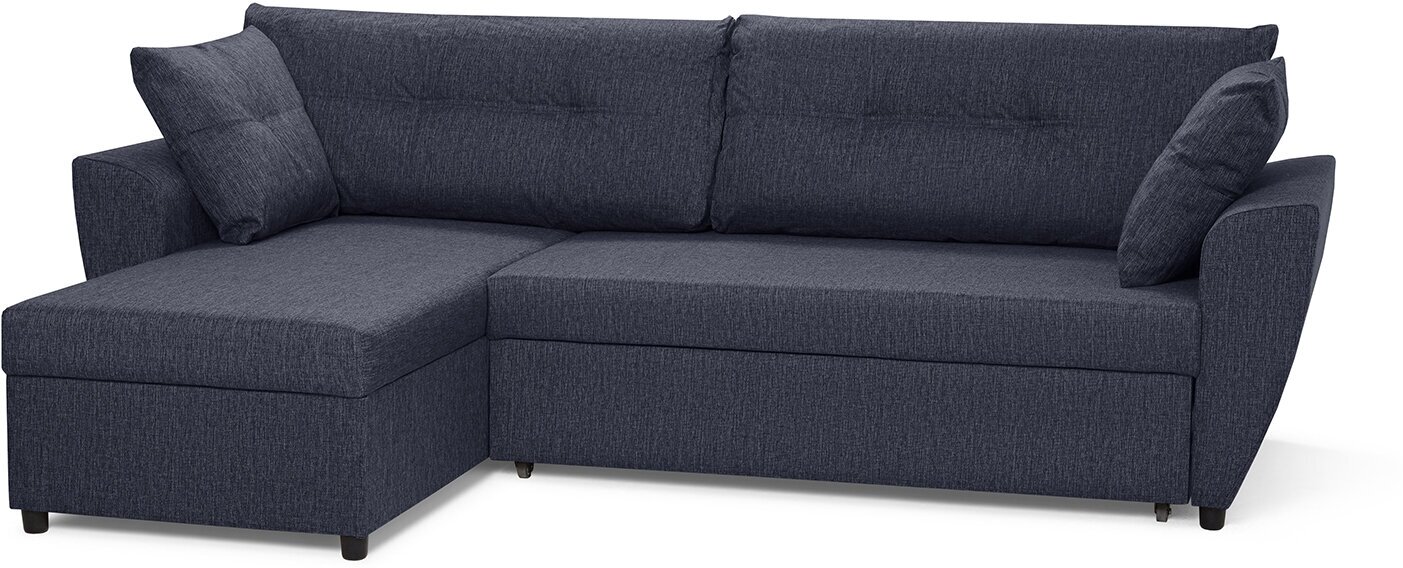 Угловой диван-кровать Hoff Марли, универсальный угол, цвет синий