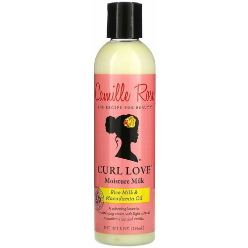 Camille Rose ливин Leave in Curl Love Moisture Milk несмываемый кондиционер рисовое молоко и масло макадамии 240мл 4050₽