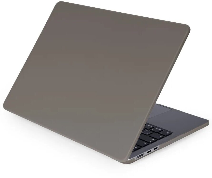 Чехол-накладка Crystal Case для Macbook Air 13 (M2/M3) 2022/2024 матовый серый