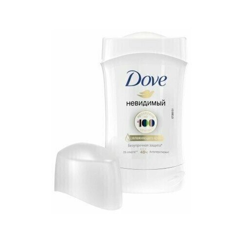 Dove Антиперспирант-стик женский Invisible Dry 40 мл, 3 шт комплект 6 шт антиперспирант стик dove beauty finish сияющие минералы 6 шт по 40 мл