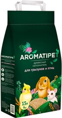 AromatiPet наполнитель древесный для грызунов и птиц (15 л)