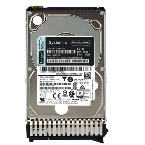 Жесткий диск Lenovo HDEBF01LPA51 12Tb 10000 SAS 25 HDD 3242000₽
