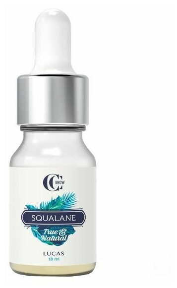 Масло для роста бровей Squalane True&Natural, 10 мл LUCAS COSMETICS - фото №2