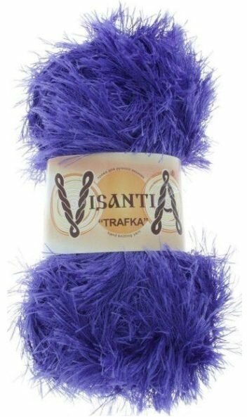 Пряжа Visantia Trafka фиолетовый (64), 100%полиэстер, 150м, 100г, 1шт