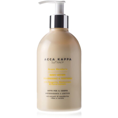 ACCA KAPPA Успокаивающий антиоксидантный лосьон для тела Green Mandarin 300 мл 10320₽
