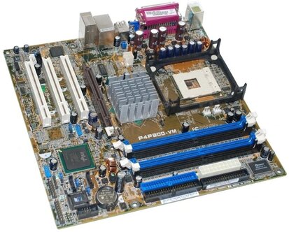 Характеристики модели Материнская плата ASUS P4P800-VM на Яндекс Маркете