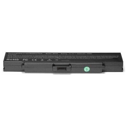 фото Аккумулятор для ноутбука sony vaio vgn-sz, vgn-cr, vgn-ar, vgn-nr series. 11.1v 4400mah pn: gp-bps9, vgp-bps9/b oem