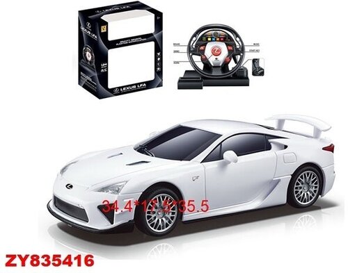 Машина радиоуправляемая GK Lexus LFA, масштаб 1:24, в коробке, 866-2423SW (0202234YS)