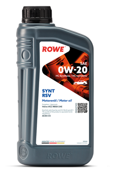 HC-синтетическое моторное масло Rowe HIGHTEC SYNT RSV SAE 0W-20 1л 20260-0010-99