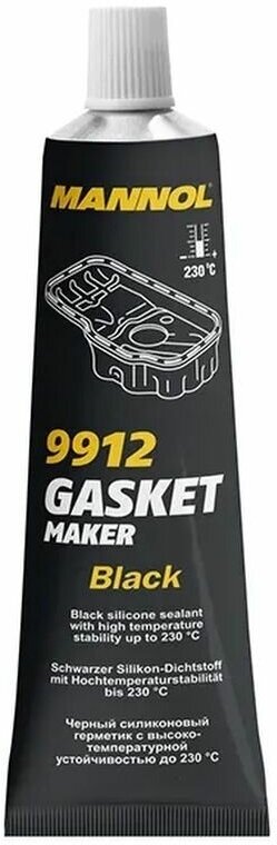 Силиконовый герметик для ремонта автомобиля Mannol Gasket Maker 9912 0085 кг