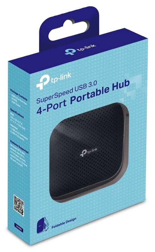 TP-Link UH400 4-портовый портативный концентратор USB 3.0