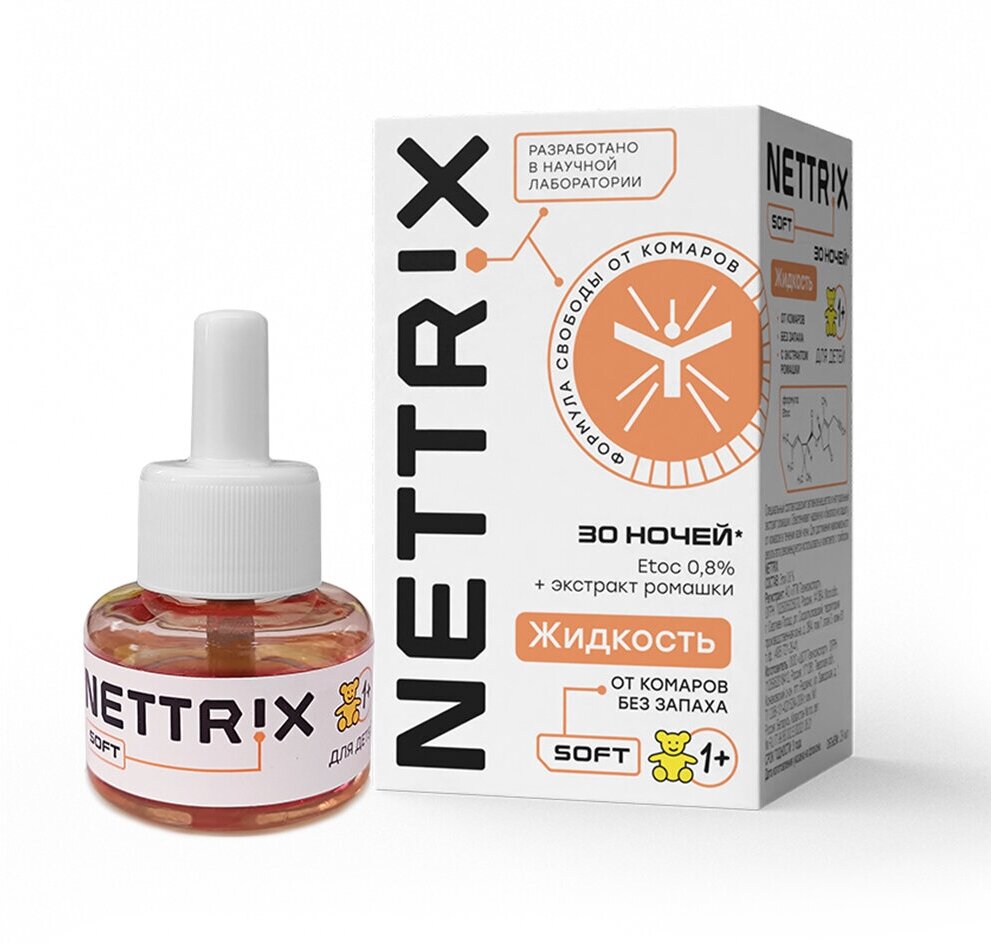 Жидкость NETTRIX Soft 30 ночей