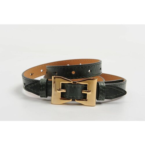 фото Ремень olio rosti, размер 110, зеленый