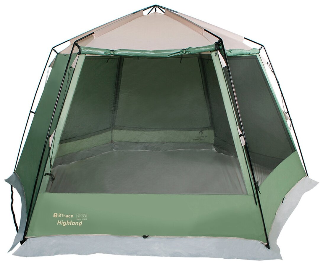 Палатка-шатер Highland (зеленая/беж)
