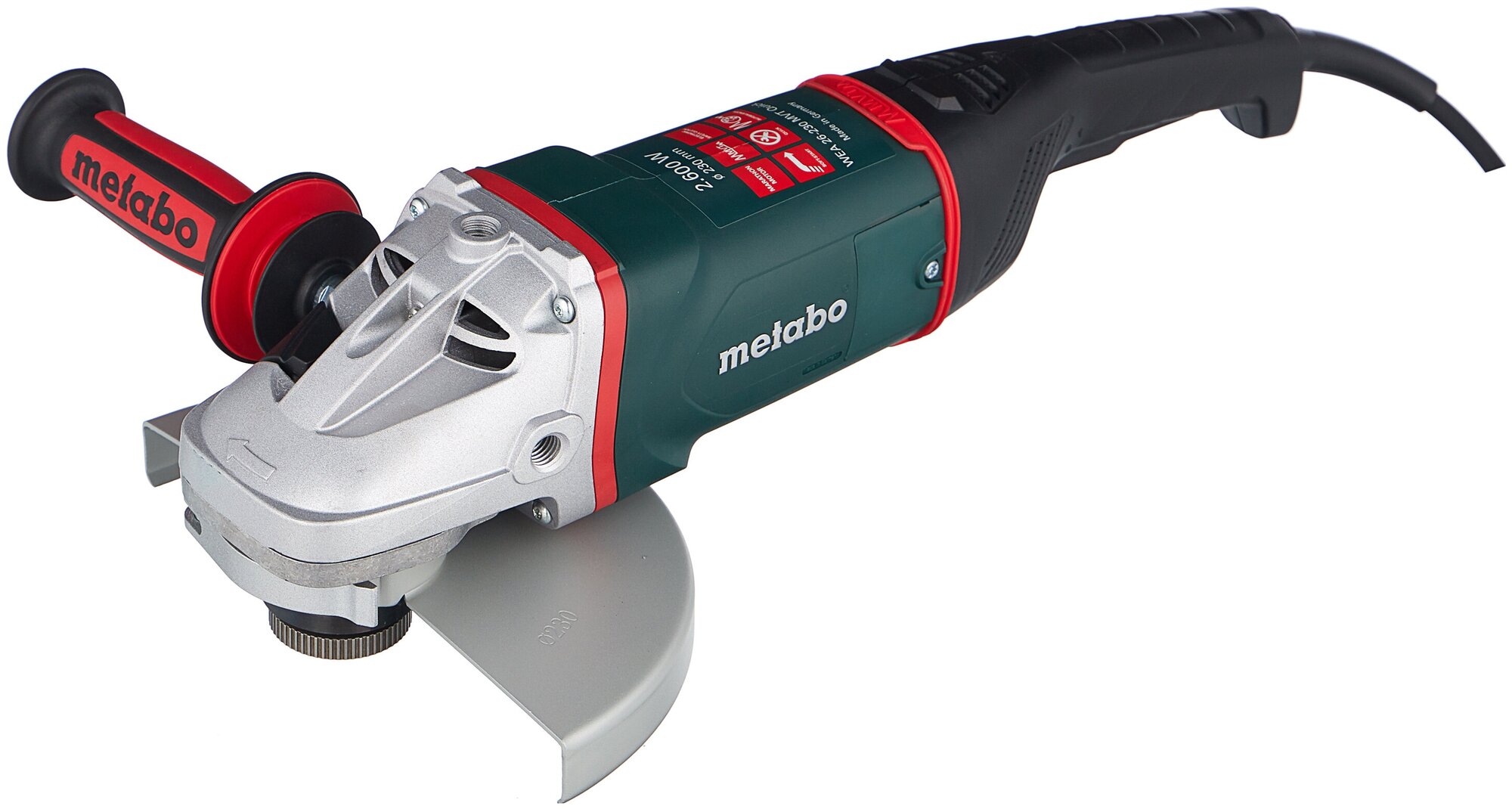 Шлифмашина Metabo WEA 26-230 MVT Quick 2600Вт 606476000 . - фотография № 1