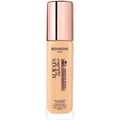 Bourjois Тональный крем Always Fabulous Full Coverage Foundation, SPF 20, 30 мл, оттенок: 110