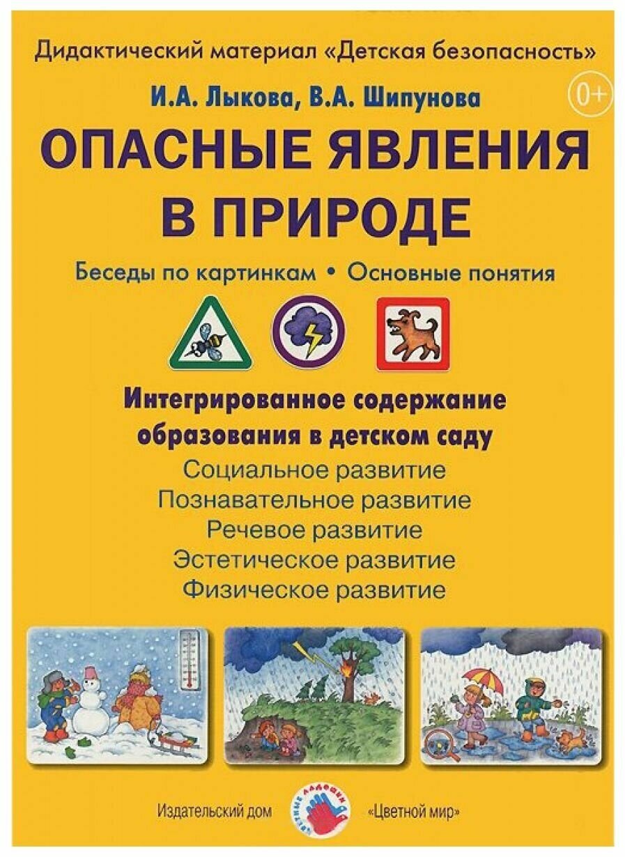 Опасные явления в природе. Беседы по картинкам. ДО - фото №2
