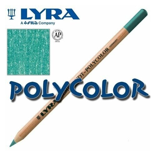 Карандаш цветной художественный Lyra Rembrandt Polycolor, 4 мм Изумрудный lyra rembrandt polycolor sky blue художественный карандаш