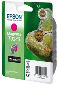 Картридж Epson T0343 Magenta пурпурный C13T03434010