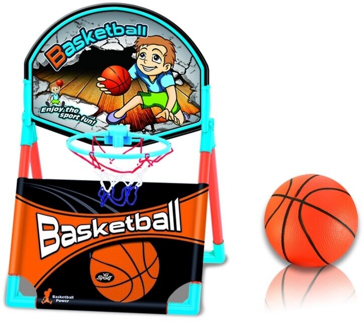 Баскетбол, набор баскетбольное кольцо и мяч (YG36C) ABtoys - фото №4