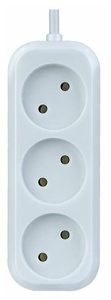 Сетевой удлинитель Perfeo RU POWER (PF_B4062), 3 розетки, 3 м, белый