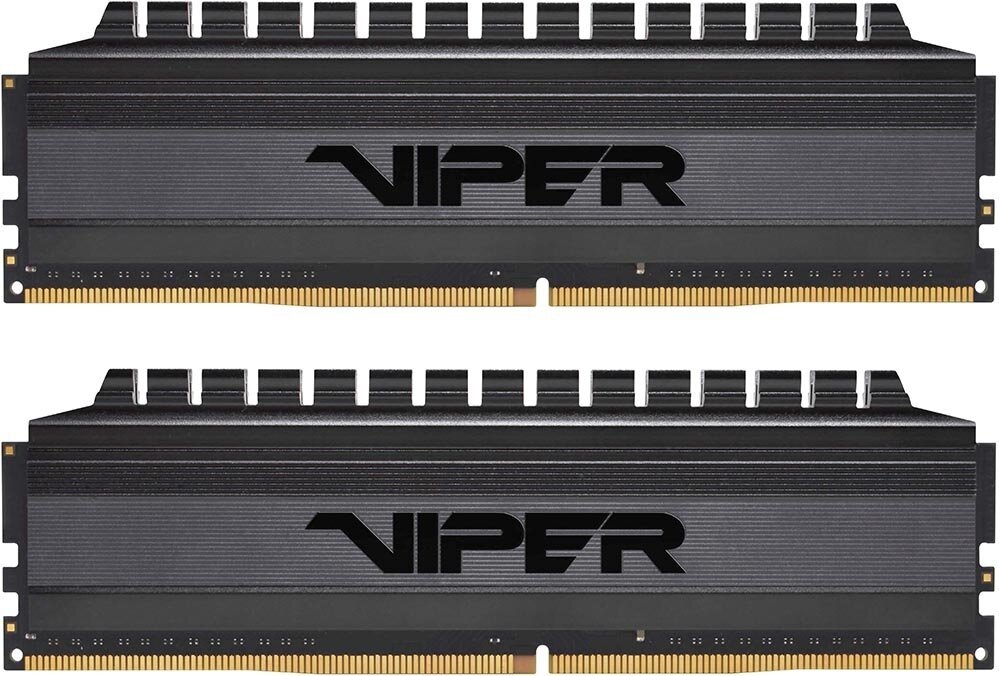 Оперативная память 16Gb DDR4 3600MHz Patriot Viper 4 Blackout (PVB416G360C8K) (2x8Gb KIT)