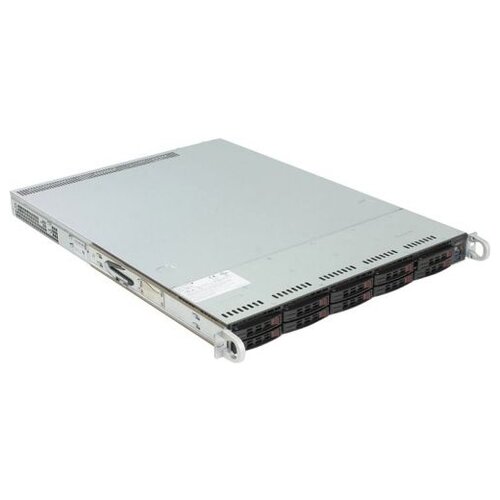 Серверная платформа Supermicro SYS-1028R-WC1RT 1U 2xLGA2011 Intel C612,16xDDR4, 10x2.5