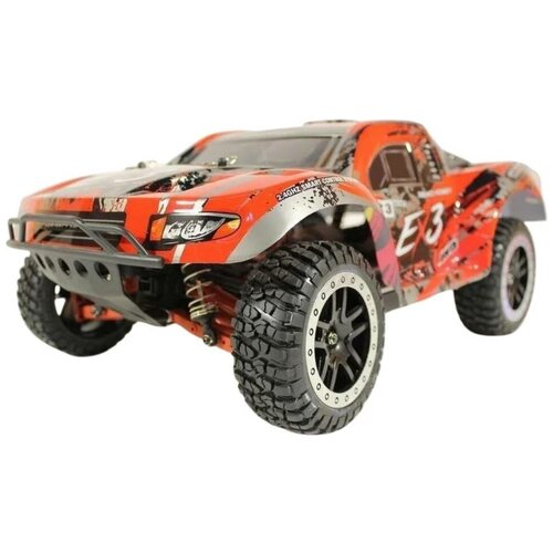 Радиоуправляемый шорт-корс Remo Hobby EX3 (красный) 4WD 2.4G 1/10 RTR, RH10EX3PRO-RED remo hobby ex3 rh10ex3pro 1 10 47 5 см красный