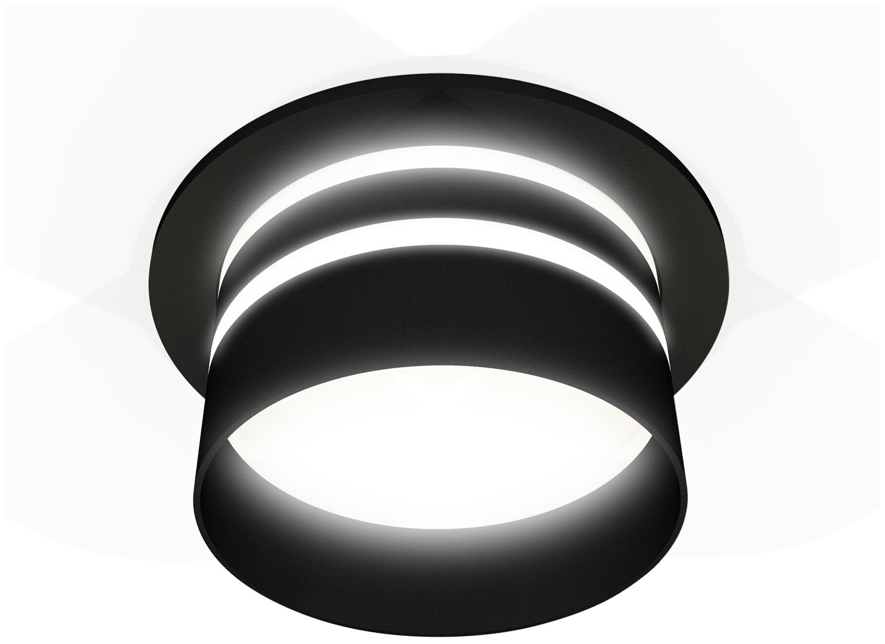 Встраиваемый светильник Ambrella Techno Spot XC7622042, GU5.3, кол-во ламп:1шт, Черный