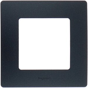 Рамка <b>Legrand</b> 672581 Etika <span>антрацит. особенности: - Матовая. - Изготовлена из высококачественного АБС пластика. - Материал не поддерживает горение</span>
