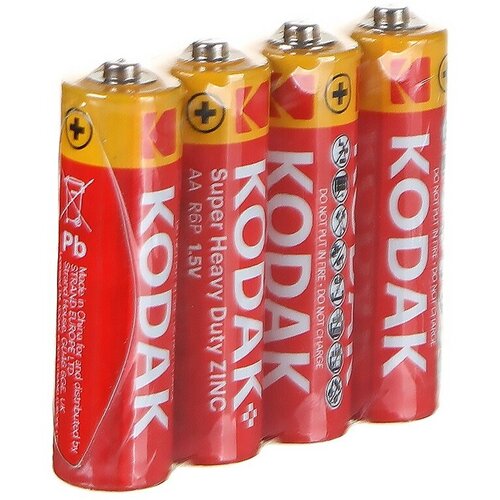 Батарейка AA - Kodak R6/4SH Super Heavy Duty (4 штуки)