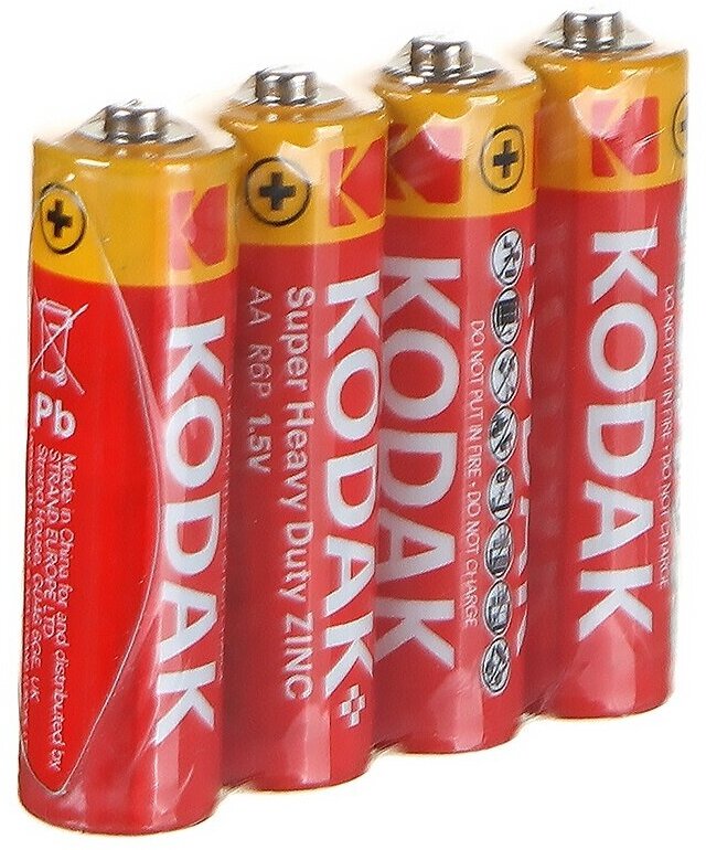 Батарейка AA - Kodak R6/4SH Super Heavy Duty (4 штуки)