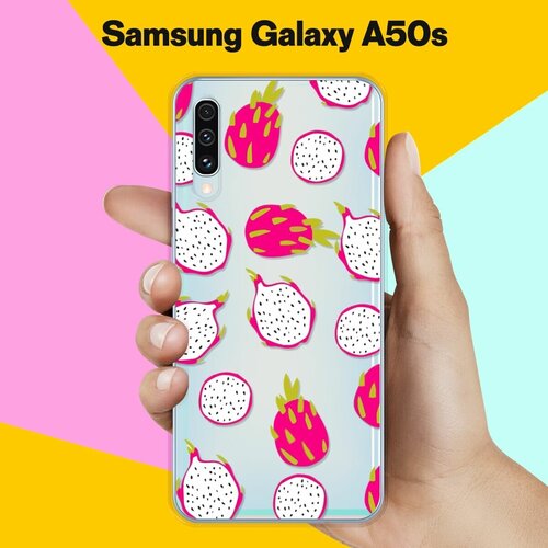 Силиконовый чехол Питайя на Samsung Galaxy A50s силиконовый чехол мона на samsung galaxy a50s