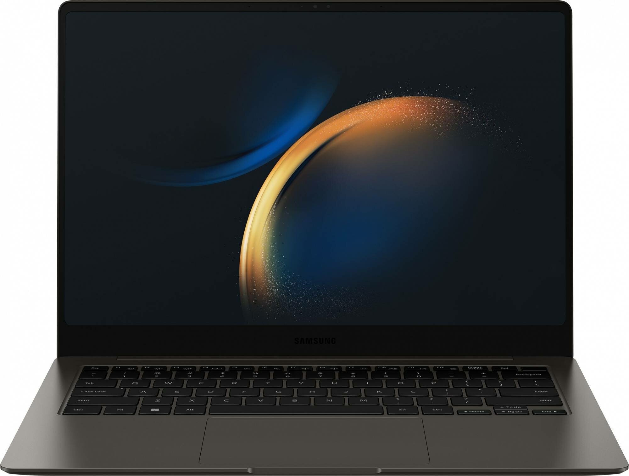 Ноутбук Samsung Galaxy Book3 Pro NP940 14 (2880x1800) AMOLED/Intel Core i5-1340P/16ГБ LPDDR5/512ГБ SSD/Iris Xe Graphics/Windows 11 Home темно-серый (N