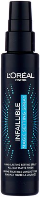L'Oreal Paris Спрей для фиксации макияжа Infaillible Magic Setting Spray, 80 мл, прозрачный