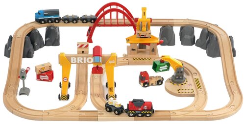 Brio стартовый набор Люкс, 33097, 54 дет., красный