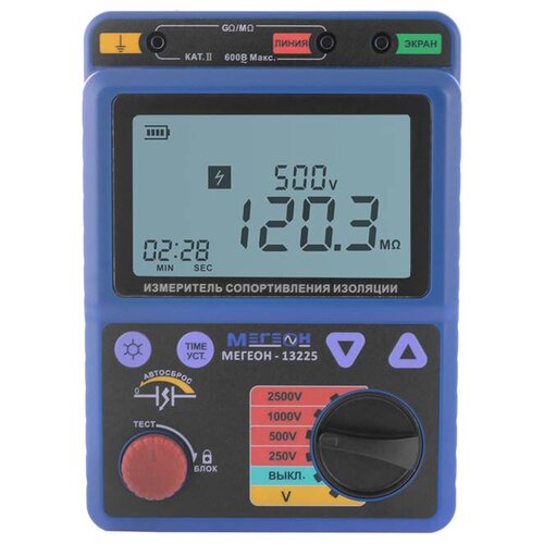 мегаомметр цифровой fluke 1587 fc Мегаомметр цифровой МЕГЕОН 13225