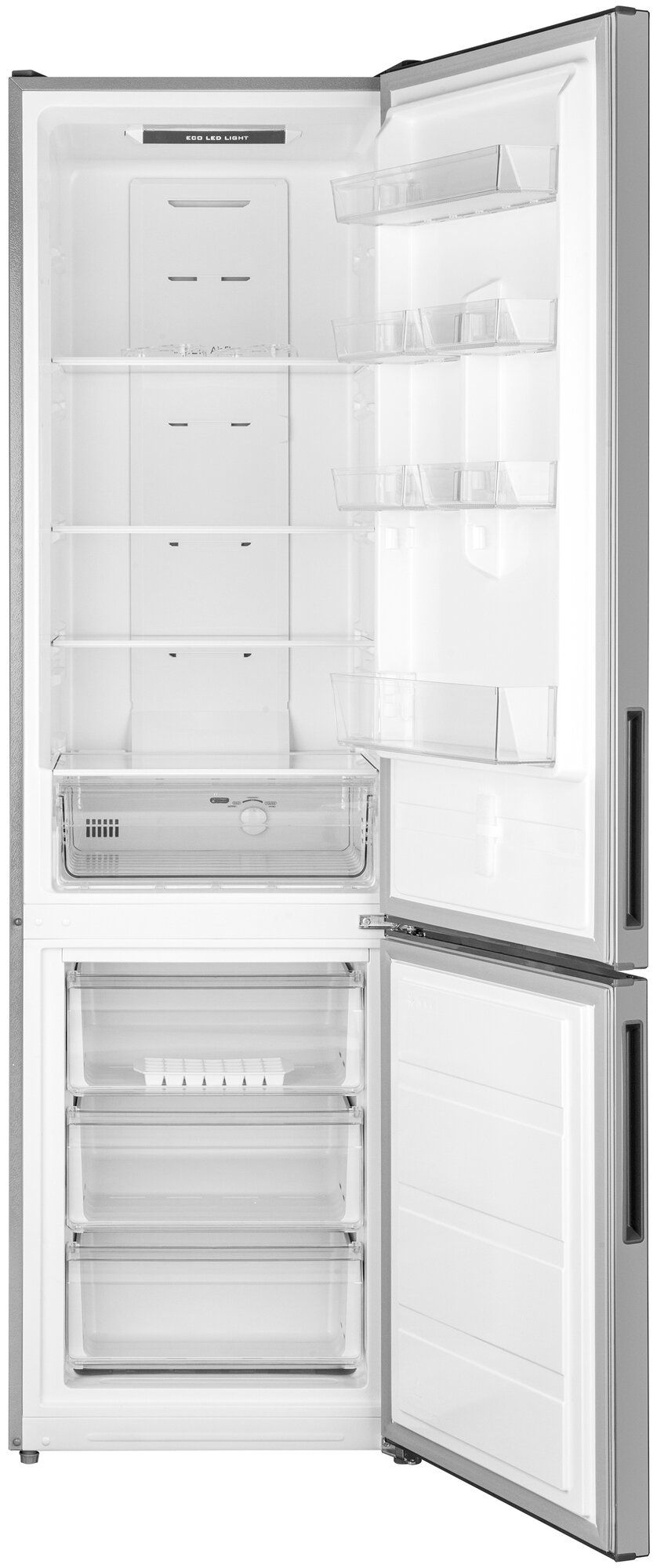 Холодильник Weissgauff WRK 2000 X Full NoFrost, нержавеющая сталь - фотография № 5