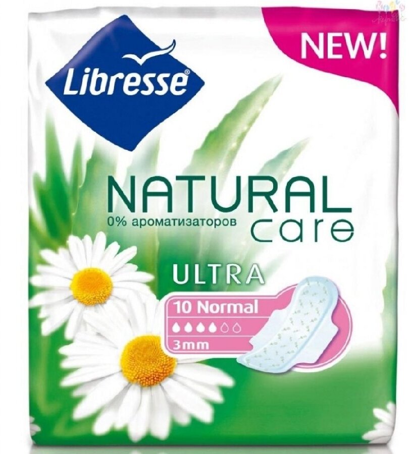 Гигиенические прокладки Libresse Natural Care Ultra Normal, 10 шт. - фото №14
